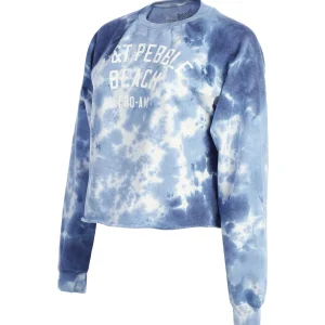 Sweatshirts<Pebble Beach Resorts At&T Pebble Beach Pro Am Ladies Tie Dye Sweatshirt By Original Retro Brand