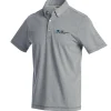 Polos<Pebble Beach Resorts At&T Pebble Beach Pro-Am Oxford Polo By Linksoul