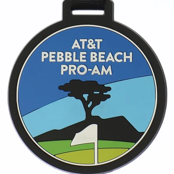 Accessories<Pebble Beach Resorts At&T Pebble Beach Pro-Am Rubber Bag Tag