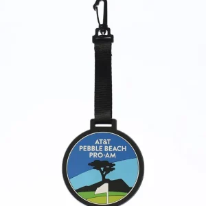 Accessories<Pebble Beach Resorts At&T Pebble Beach Pro-Am Rubber Bag Tag