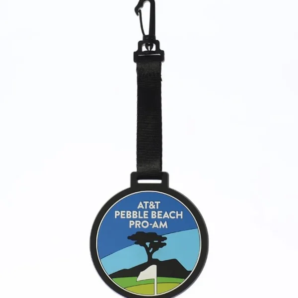 Accessories<Pebble Beach Resorts At&T Pebble Beach Pro-Am Rubber Bag Tag