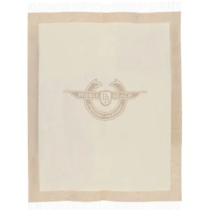 Bedding & Blankets<Pebble Beach Resorts Concours D' Elegance Exclusive Jacquard Blanket By Johnstons Of Elgin