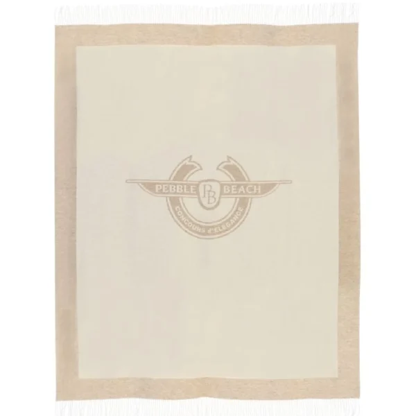 Home Decor<Pebble Beach Resorts Concours D' Elegance Exclusive Jacquard Blanket By Johnstons Of Elgin