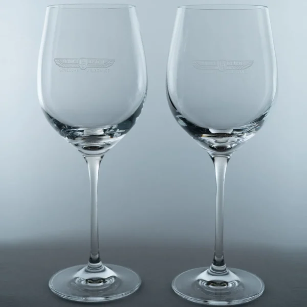 Barware<Pebble Beach Resorts Concours D'Elegance Set Of 2 White Wine Glasses