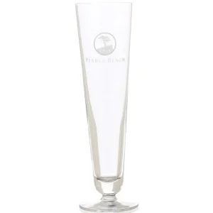 Glassware<Pebble Beach Resorts Pebble Beach 11 Inch Crescendo Pilsner Glass Fine Barware Collection