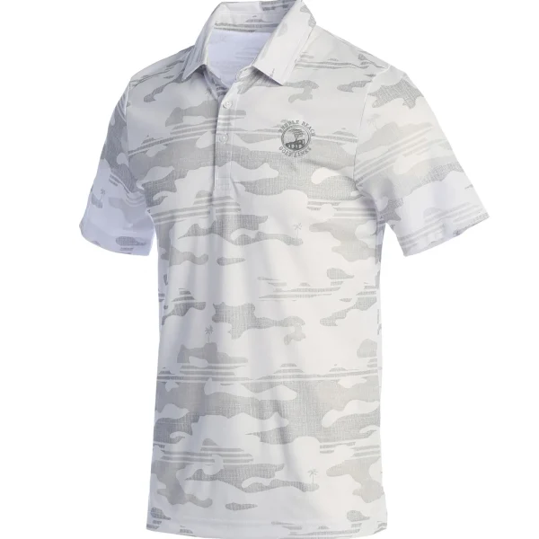 Polos<Pebble Beach Resorts Pebble Beach Beachside Stealth Polo By Travis Mathew