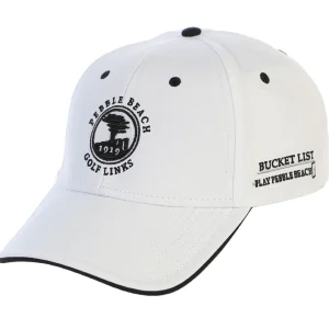Adjustable<Pebble Beach Resorts Pebble Beach Bucket List Hat By The Game Black