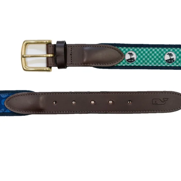 Belts & Socks<Pebble Beach Resorts Pebble Beach Classic Club Belt By Vineyard Vines