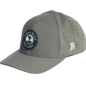 Adjustable<Pebble Beach Resorts Pebble Beach Curved Rogue Performance Hat By Branded Bills