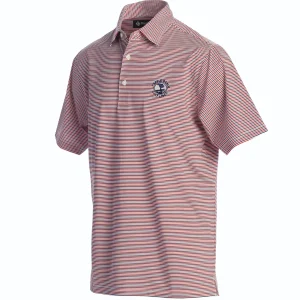 Polos<Pebble Beach Resorts Pebble Beach Dc Stripe Polo By Donald Ross