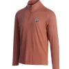 Pullovers And Sweaters<Pebble Beach Resorts Pebble Beach Dri-Fit Adv Vapor 1/4 Zip Fossil Rose Pullover By Nike