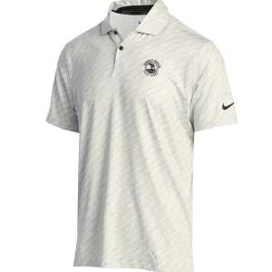 Polos<Pebble Beach Resorts Pebble Beach Dri-Fit Vapor Stripe Polo By Nike