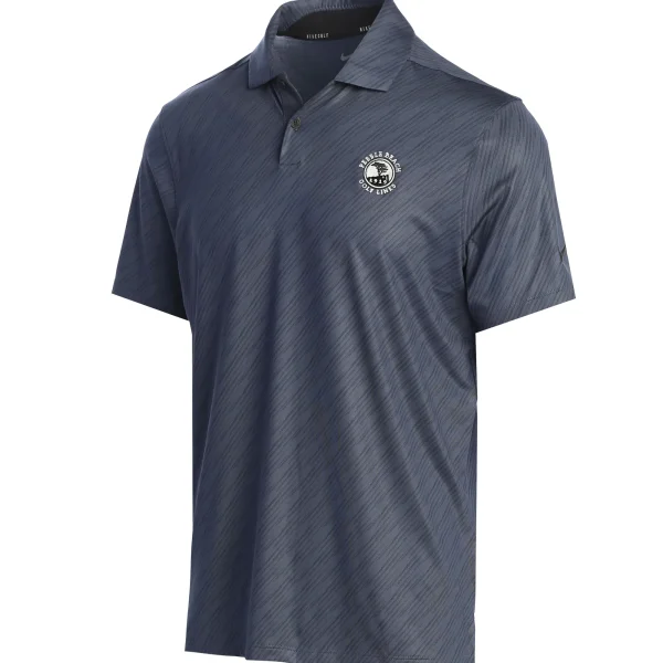 Polos<Pebble Beach Resorts Pebble Beach Dri-Fit Vapor Stripe Polo By Nike