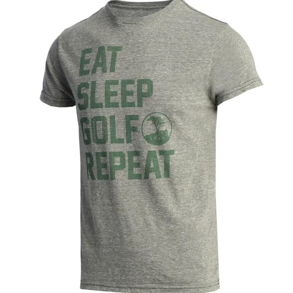 Tees And Shirts<Pebble Beach Resorts Pebble Beach Eat Sleep Golf Repeat Tee By Original Retro Brand