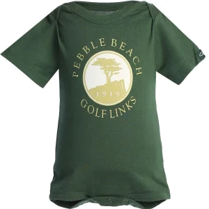 Infant's Apparel<Pebble Beach Resorts Pebble Beach Forest And Gold Onsie By Garb
