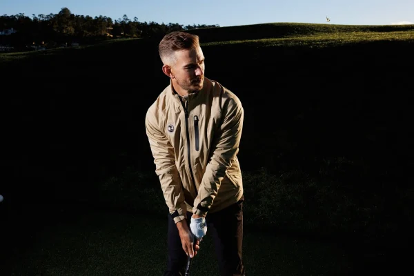 Outerwear<Pebble Beach Resorts Pebble Beach Full Zip Rain Ready Jacket By Adidas
