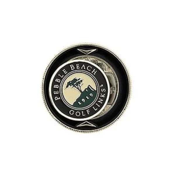 Accessories<Pebble Beach Resorts Pebble Beach Golf Links Magnetic Coin Holder & Ball Marker