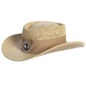 Drivers And Straws<Pebble Beach Resorts Pebble Beach Golf Links Straw Hat W/ Tan Band By Ahead
