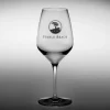 Barware<Pebble Beach Resorts Pebble Beach Heritage Logo Chardonnay/Sauvignon Blanc/ Pinot Grigio White Wine Glass