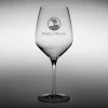 Barware<Pebble Beach Resorts Pebble Beach Heritage Logo Cabernet/Merlot/Bordeaux Red Wine Glass
