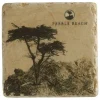 Home Decor<Pebble Beach Resorts Pebble Beach Heritage Logo Handcrafted Marble Coaster