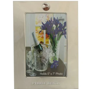 Home Decor<Pebble Beach Resorts Pebble Beach Heritage Logo Horizontal & Vertical Silver Picture Frames