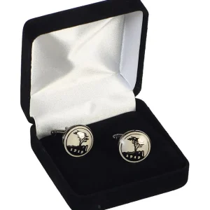 Jewelry<Pebble Beach Resorts Pebble Beach Heritage Logo Enamel Boxed Cufflinks