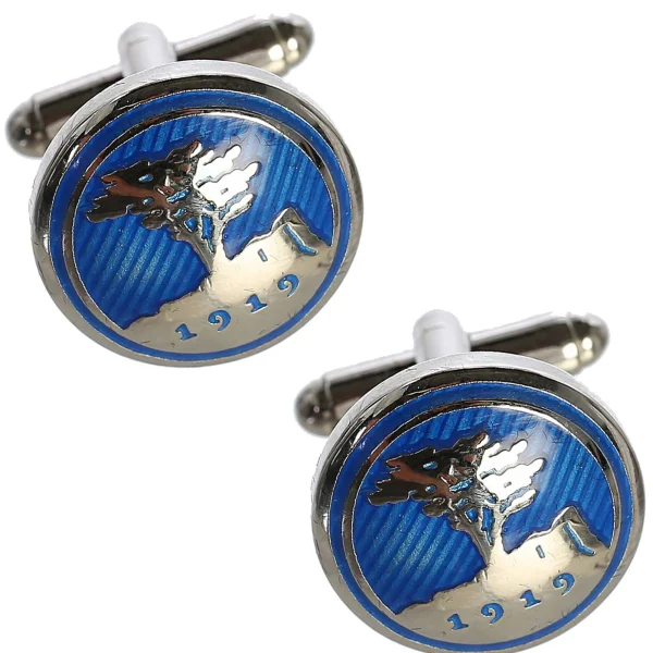 Jewelry<Pebble Beach Resorts Pebble Beach Heritage Logo Enamel Boxed Cufflinks