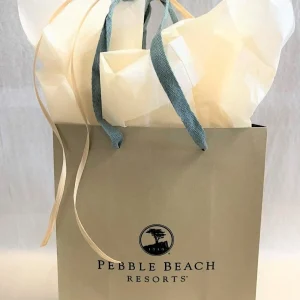 Bags & Keychains<Pebble Beach Resorts Pebble Beach Kraft Paper Gift Bag
