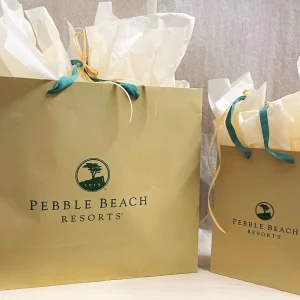Bags & Keychains<Pebble Beach Resorts Pebble Beach Kraft Paper Gift Bag