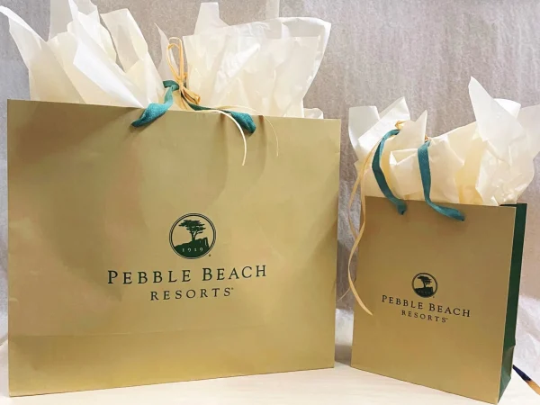 Bags & Keychains<Pebble Beach Resorts Pebble Beach Kraft Paper Gift Bag