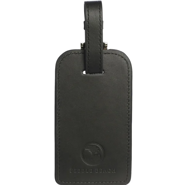 Bags & Keychains<Pebble Beach Resorts Pebble Beach Leather Luggage Tag