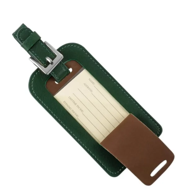 Bags & Keychains<Pebble Beach Resorts Pebble Beach Leather Luggage Tag