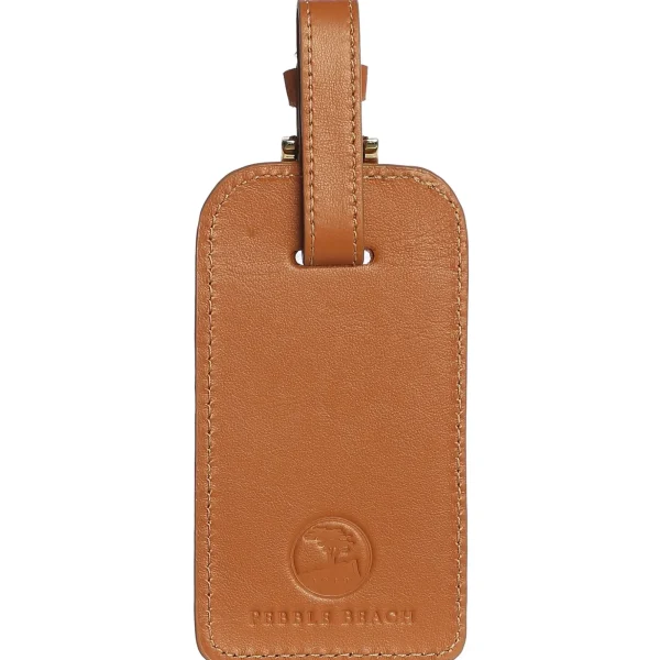 Bags & Keychains<Pebble Beach Resorts Pebble Beach Leather Luggage Tag