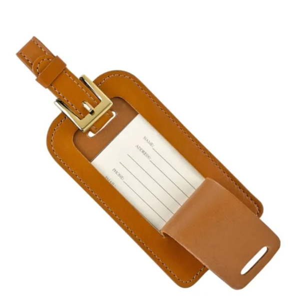 Bags & Keychains<Pebble Beach Resorts Pebble Beach Leather Luggage Tag