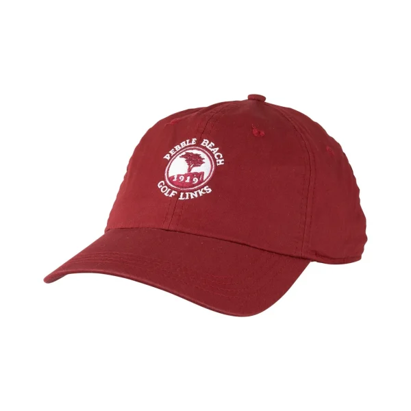Adjustable<Pebble Beach Resorts Pebble Beach Light Weight Cotton Unstructured Hat By Ahead