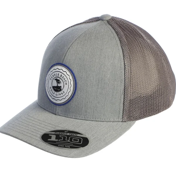 Adjustable<Pebble Beach Resorts Pebble Beach Lithosphere Widder Snap Back Hat By Travis Mathew