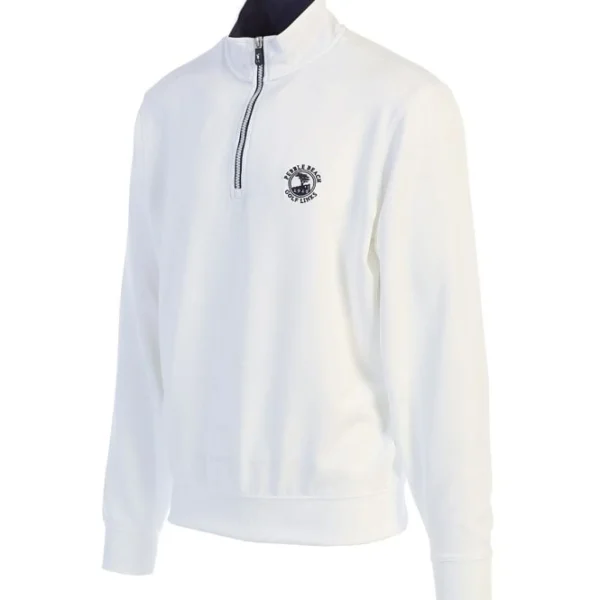 Pullovers And Sweaters<Pebble Beach Resorts Pebble Beach Men's "Caves" 1/4 Zip Pullover By Fairway & Greene