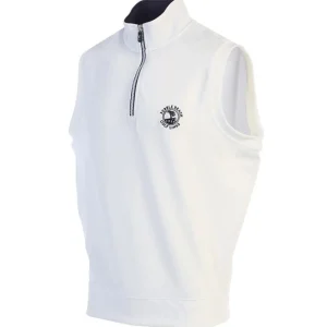 Outerwear<Pebble Beach Resorts Pebble Beach Men's "Caves" 1/4 Zip Vest By Fairway & Greene