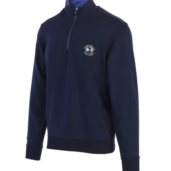 Pullovers And Sweaters<Pebble Beach Resorts Pebble Beach Men's "Caves" 1/4 Zip Pullover By Fairway & Greene