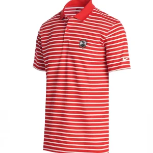 Polos<Pebble Beach Resorts Pebble Beach Men's Dri-Fit Wide Stripe Polo By Nike