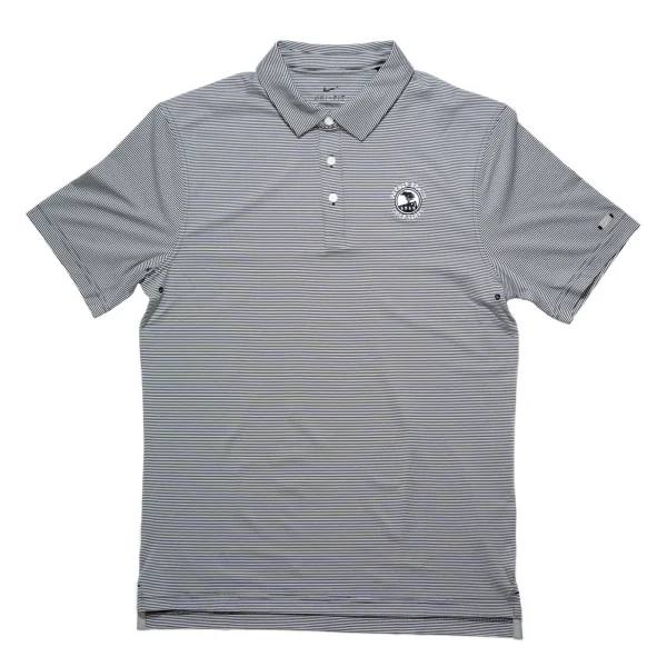 Polos<Pebble Beach Resorts Pebble Beach Men's Dri-Fit Player Striped Polo By Nike