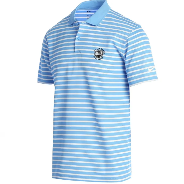 Polos<Pebble Beach Resorts Pebble Beach Men's Dri-Fit Wide Stripe Polo By Nike
