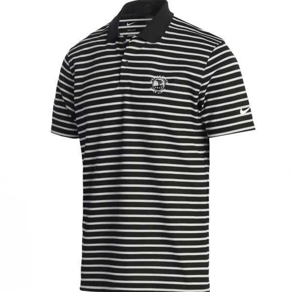 Polos<Pebble Beach Resorts Pebble Beach Men's Dri-Fit Wide Stripe Polo By Nike