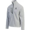 Pullovers And Sweaters<Pebble Beach Resorts Pebble Beach Men's 'Fast Trek' 1/2 Zip Fleece By Columbia Grey