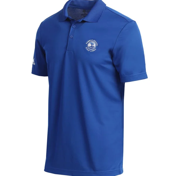 Polos<Pebble Beach Resorts Pebble Beach Men's Solid Performance Polo By Adidas