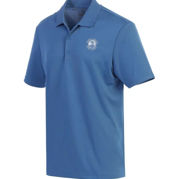 Polos<Pebble Beach Resorts Pebble Beach Men's Solid Performance Polo By Adidas