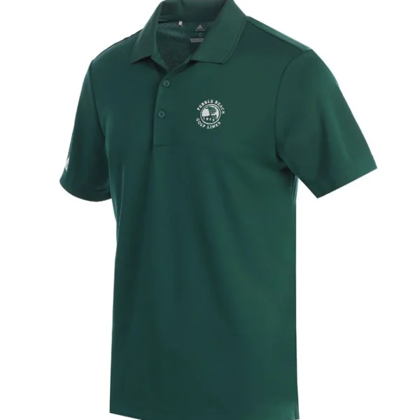 Polos<Pebble Beach Resorts Pebble Beach Men's Solid Performance Polo By Adidas
