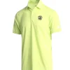 Polos<Pebble Beach Resorts Pebble Beach Men's Ultimate365 Pulse Green Polo By Adidas