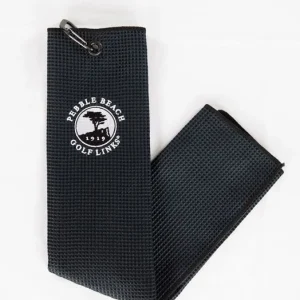 Towels<Pebble Beach Resorts Pebble Beach Micro Scrubber Golf Towel